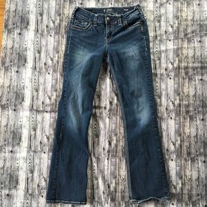 Silver Suki Jeans 30x31 Mid Rise Slim Boot